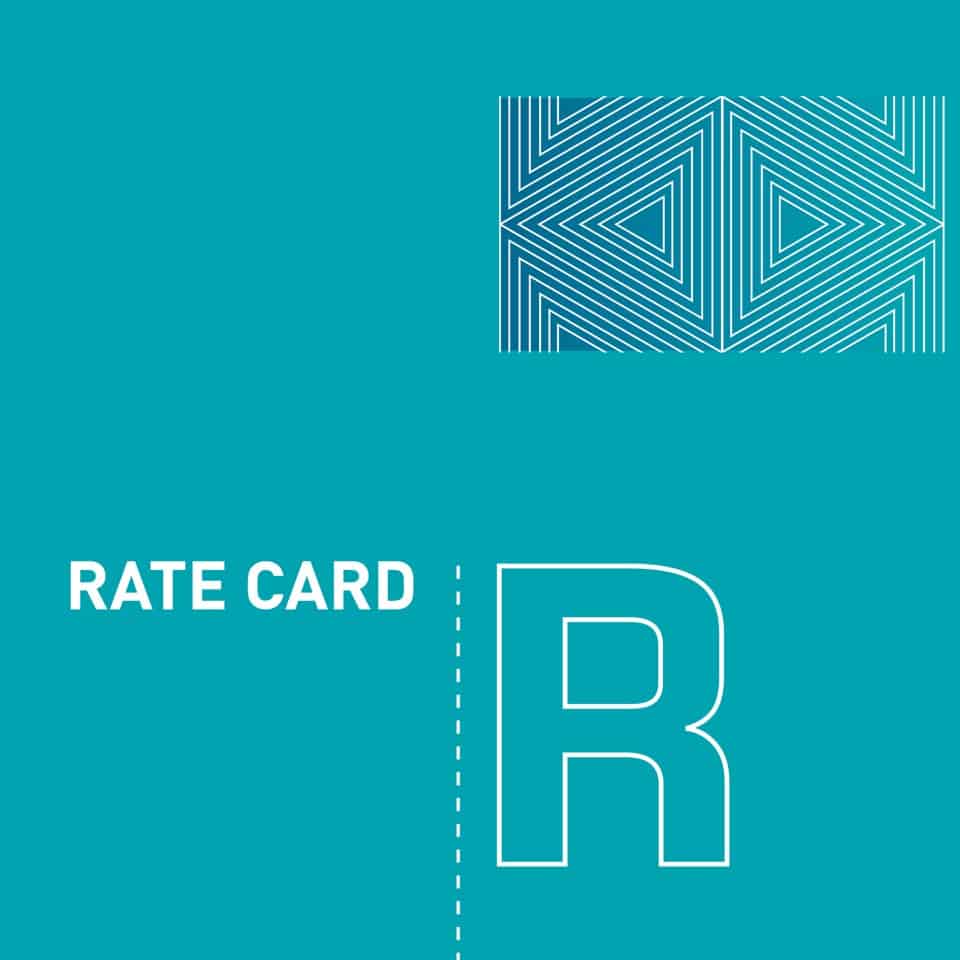 Rate Card